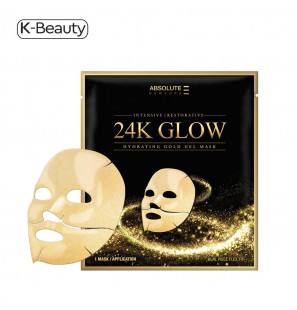 ABSOLUTE NEW YORK masque de gel hydratant d'Or 24K glow