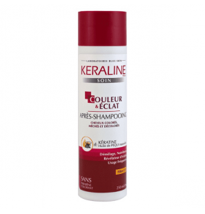 KERALINE COULEUR ET ECLAT après shampooing 250 ml