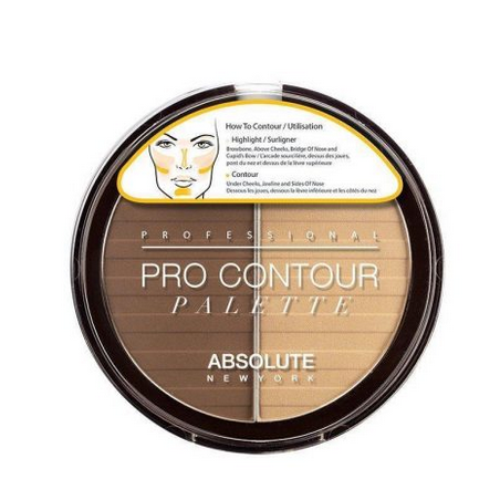 ABSOLUTE NEW YORK pro contour palette medium