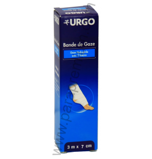 URGO Bande De Gaze 3*7Cm