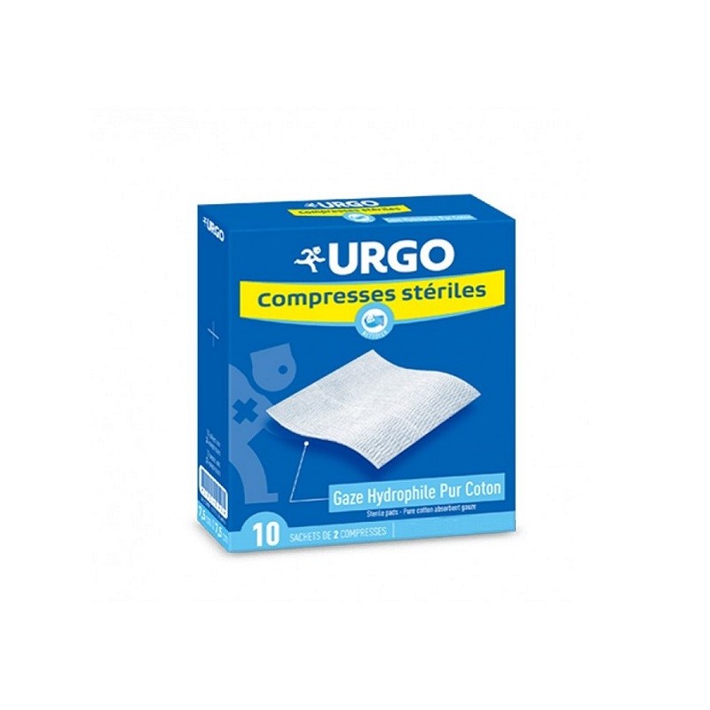 URGO Compresses Steriles 40X40cm Boite de 10