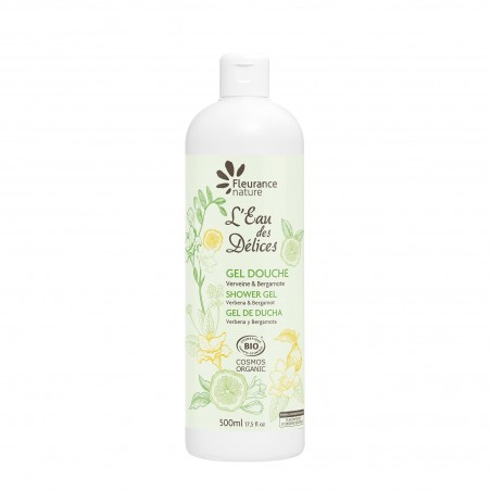 FLEURANCE NATURE gel douche L'Eau des Délices Verveine & Bergamote | 500 ml