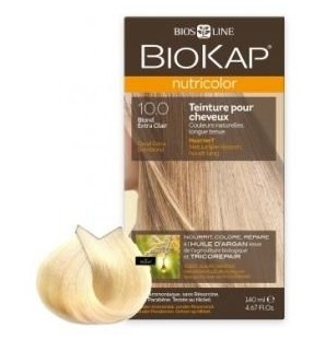 BIOKAP Nutricolor 10.0 Blond Extra Clair, 140 ml