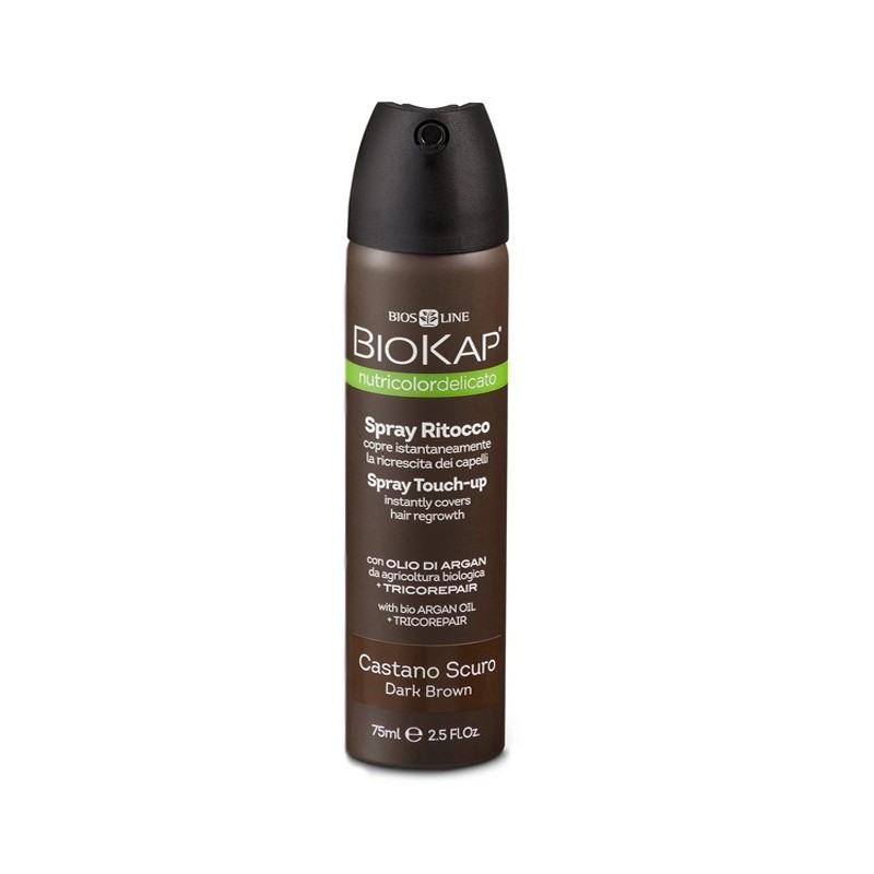 BIOKAP Spray retouche Châtain foncé– 75 ml