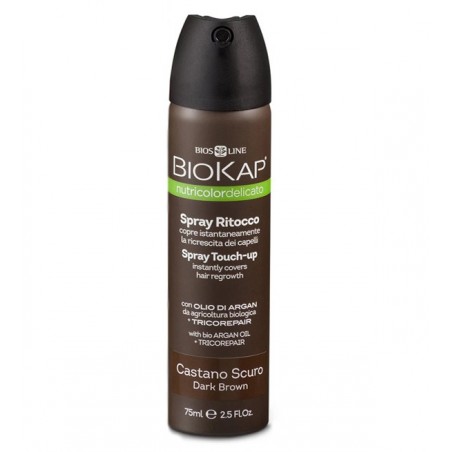 BIOKAP Spray retouche Châtain foncé– 75 ml