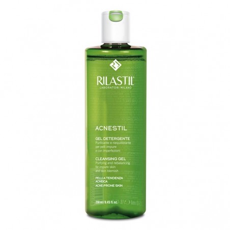 RILASTIL- acnestil - gel nettoyant pour peaux acnéique 250ml