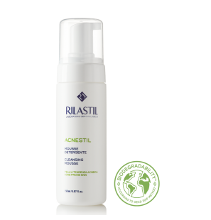 RILASTIL- acnestil - mousse nettoyante pour peau acnéique 150ml