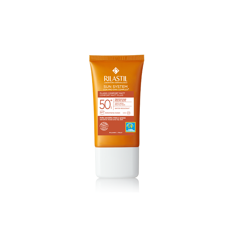 RILASTIL- Sun Systeme comfort mat spf 50 40ml