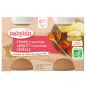 BABYBIO POMME + ABRICOT Petits pots de fruits | 2 x 130 G