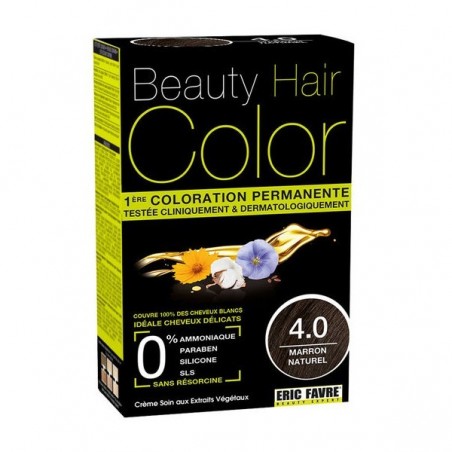 BEAUTY HAIR color 4.0 marron naturel