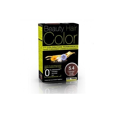 BEAUTY HAIR color 5.4 châtain clair cuivré