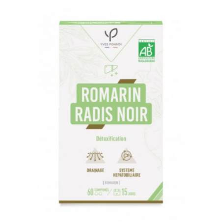 YVES PONROY Romarin Radis Noir boite 60 gélules