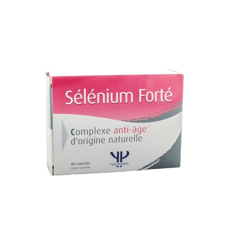 YVES PONROY Sélénium Forte boite 40 capsules