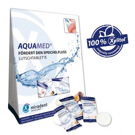 MIRADENT AQUAMED pastilles Bouche Sèche 60G