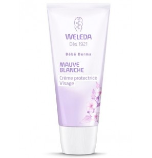 WELEDA mauve blanche crème protectrice Visage Bébé 50 ml