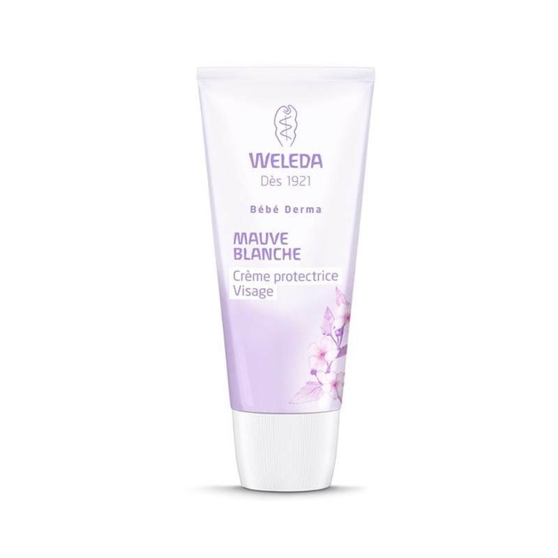 WELEDA mauve blanche crème protectrice Visage Bébé 50 ml