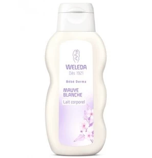 WELEDA mauve blanche lait corporel 200 ml