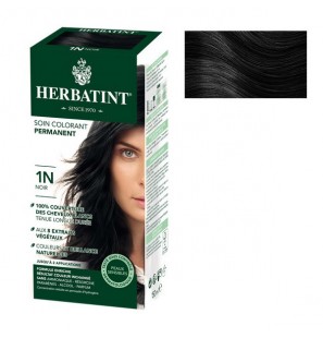 HERBATINT- Coloration Cheveux Naturelle 1N Noir - 150ml -