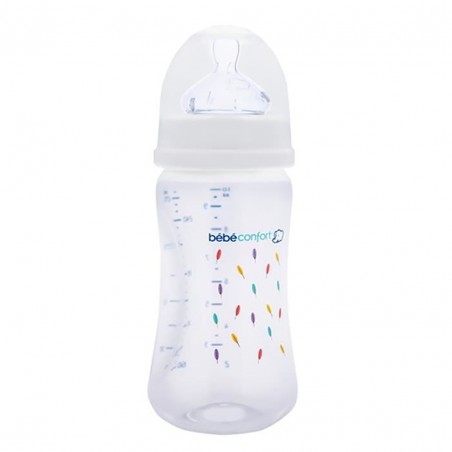 BÉBÉ CONFORT Biberon Maternité 270 ml – Indians blanc (0-12M +)