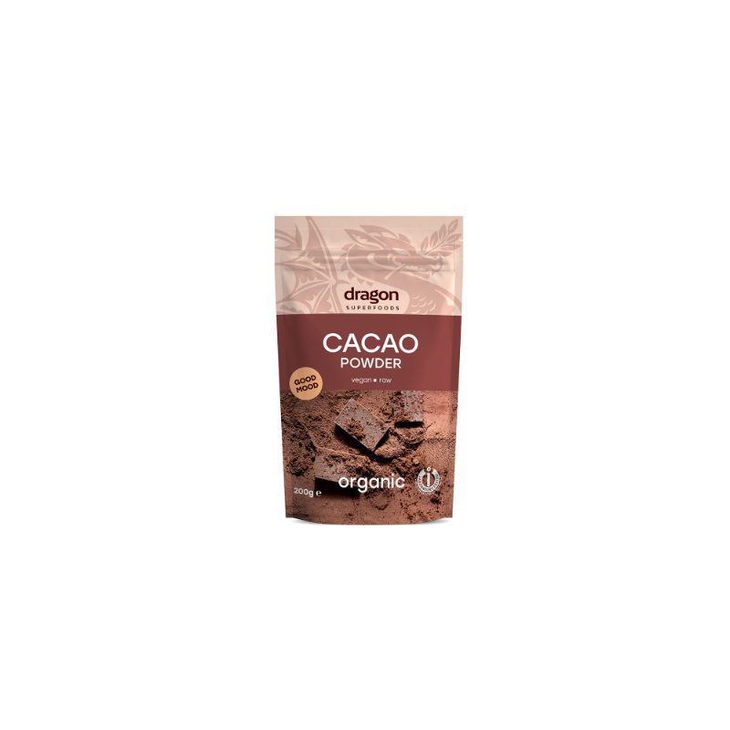 DRAGON SUPERFOODS - cacao bio cru en poudre 200g