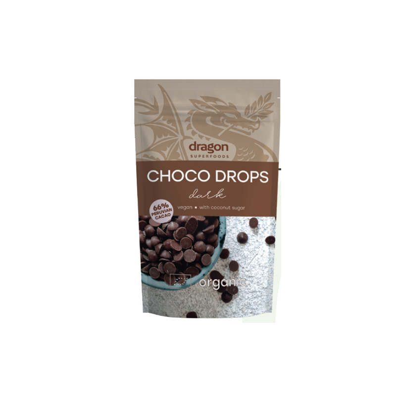 DRAGON SUPERFOODS - Pépites de chocolat au lait bio 200g