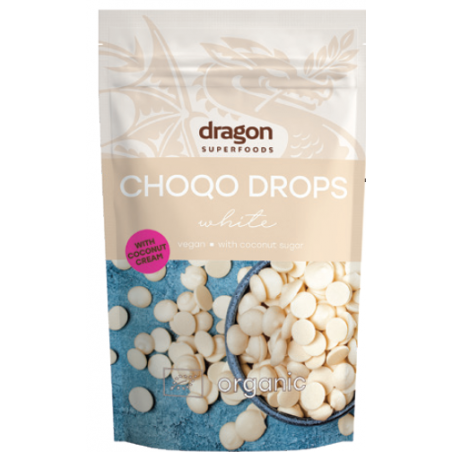 DRAGON SUPERFOODS - Pépites de chocolat Blanc bio 200g