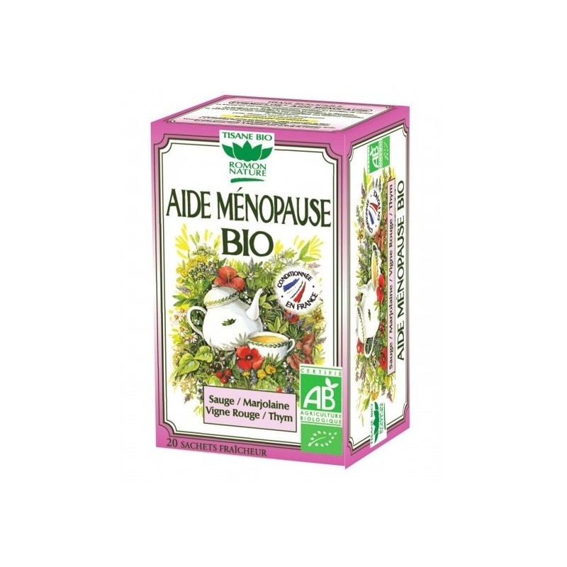 ROMON NATURE Aide Ménopause BIO boite 20 sachets