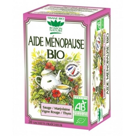 ROMON NATURE Aide Ménopause BIO | 20 sachets