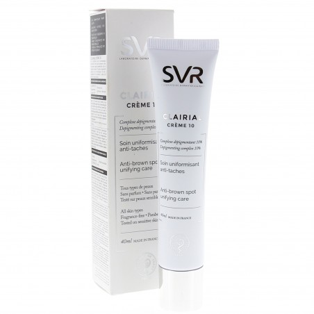 SVR CLAIRIAL crème 10 anti-tâches 40 ml