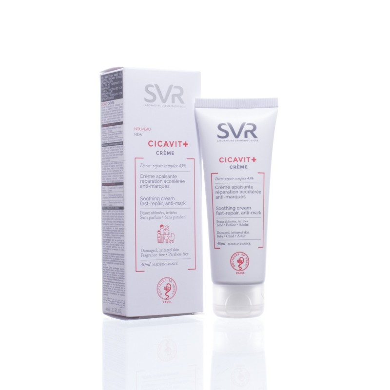 SVR CICAVIT+ crème apaisante et réparatrice 40 ml