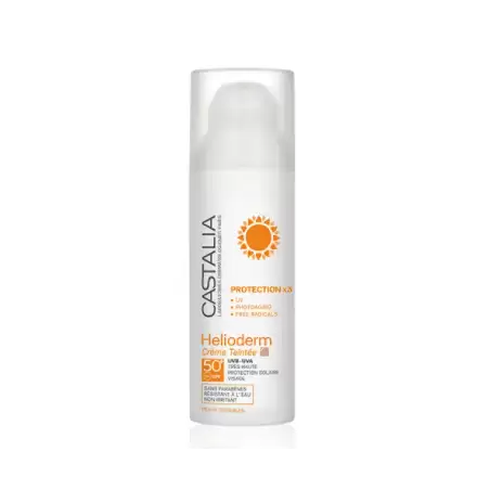 CASTALIA HELIODERM crème teintée spf 50+ | 40 ml