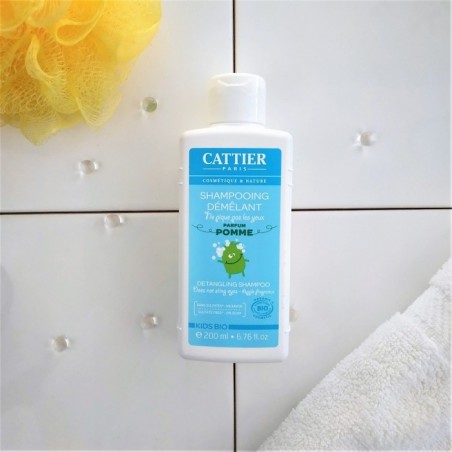 CATTIER KIDS BIO shampooing démêlant POMME 200 ml