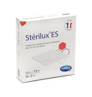 HARTMANN Sterilux Medicomp compresse non tissée stérile 7,5x7,5cm