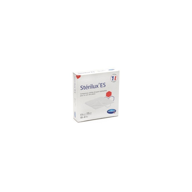 HARTMANN Sterilux Medicomp compresse non tissée stérile 7,5x7,5cm