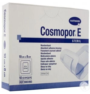 HARTMANN Cosmopor pansement adhésif 10 cm x 8 cm