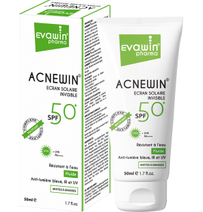 EVAWIN ACNEWIN écran solaire invisible spf 50+ (50ml)
