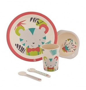 BEBE CONFORT Set Repas bambo jungle vibes