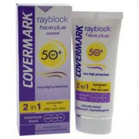 COVERMARK Rayblock Face Plus normal SPF50+ 2 en 1 light beige