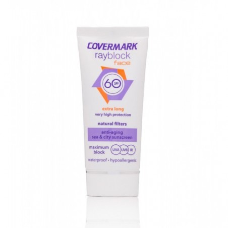 COVERMARK Rayblock Face Plus normal SPF60+ 2 en 1 soft brown