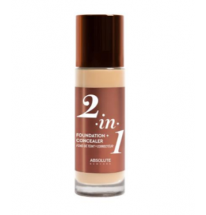 ABSOLUTE NEW YORK 2 in 1 foundation-concealer neutral