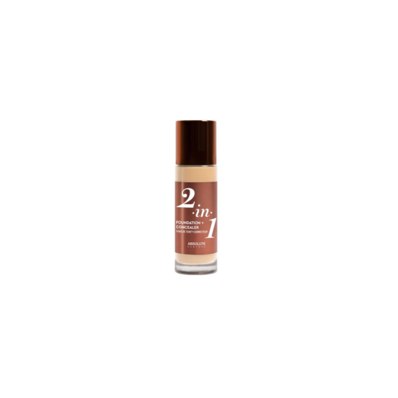 ABSOLUTE NEW YORK 2 in 1 foundation-concealer neutral