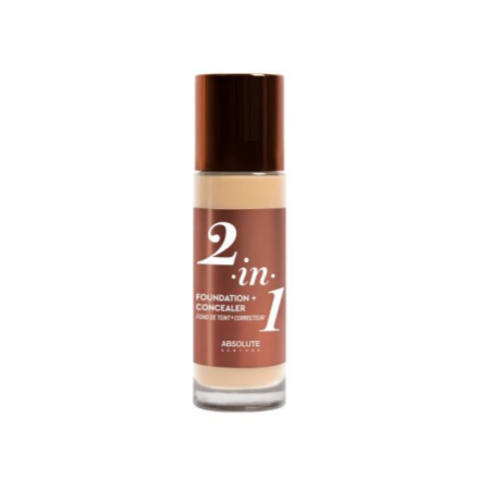 ABSOLUTE NEW YORK 2 in 1 foundation-concealer neutral