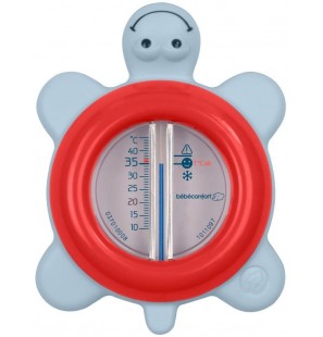 BEBE CONFORT thermomètre de bain tortue sailor rouge