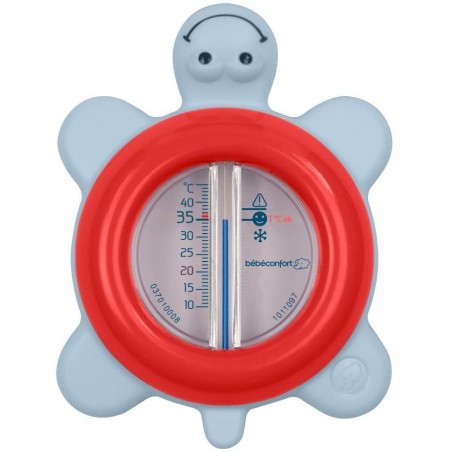 BEBE CONFORT thermomètre de bain tortue sailor rouge