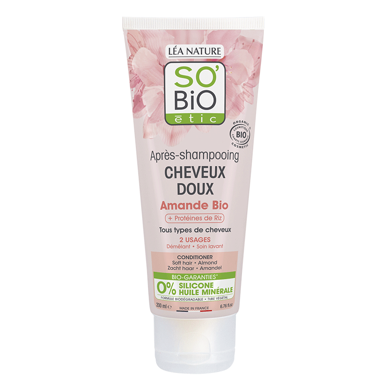 SO'BIO ETIC Lait d'amande après shampooing BIO | 200 ml