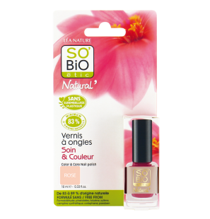 SO'BIO ETIC Vernis à Ongles N03 ROMANTIQUE ROSE 10 ml