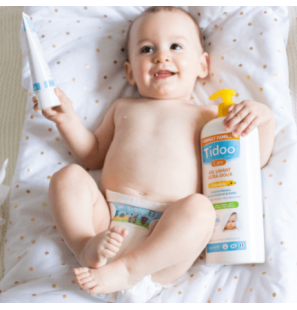 TIDOO BABY CARE gel lavant ultradoux au Calendula | 475 ml