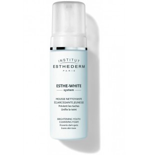 ESTHEDERM esthe white mousse nettoyante éclaircissante jeunesse 150 ml