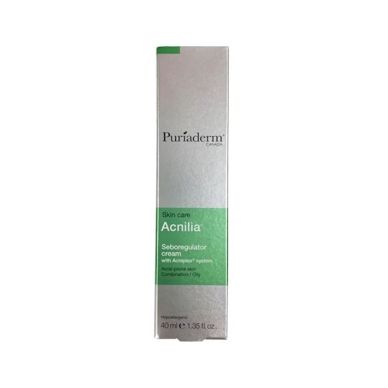 PURIADERM ACNILIA crème sébo-régulatrice 40 ml