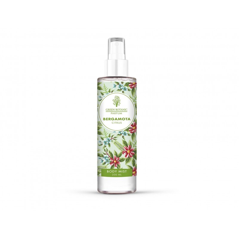 GREEN BOTANIC brume corporel parfumé bergamote  200ml